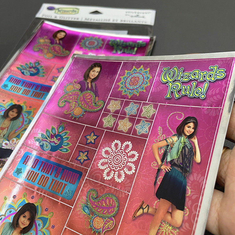 Sparkle & Smile: Kids' Glitter Cartoon Stickers (2 Sheets) – Perfect Little Gifts! - Detail image 3