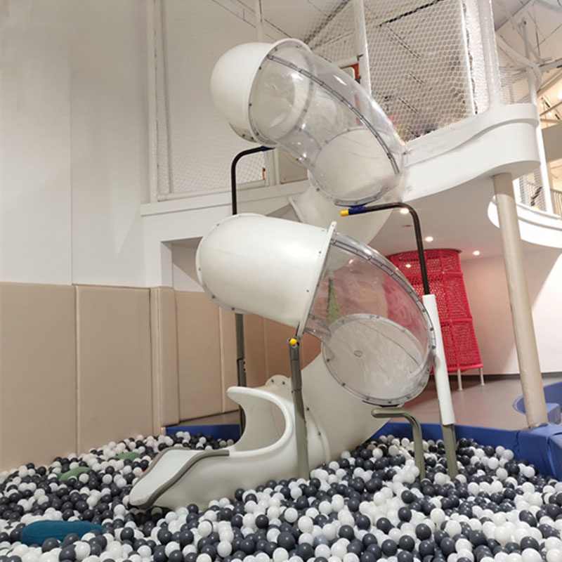 Outdoor large slide amusement equipment kindergarten net red homestay indoor children's playground plastic slide customization