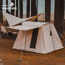 WALKHIKE Spring Day Tent Outdoor Picnic Camping Professional Wild Camp Thickening Rain-proof Field Large Sky Curtain Equipment