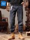 Jeanswest Autumn American-Style Trendy Brand Jeans for Men 2026 New Spring and Autumn Loose Harem Workwear Long Pants