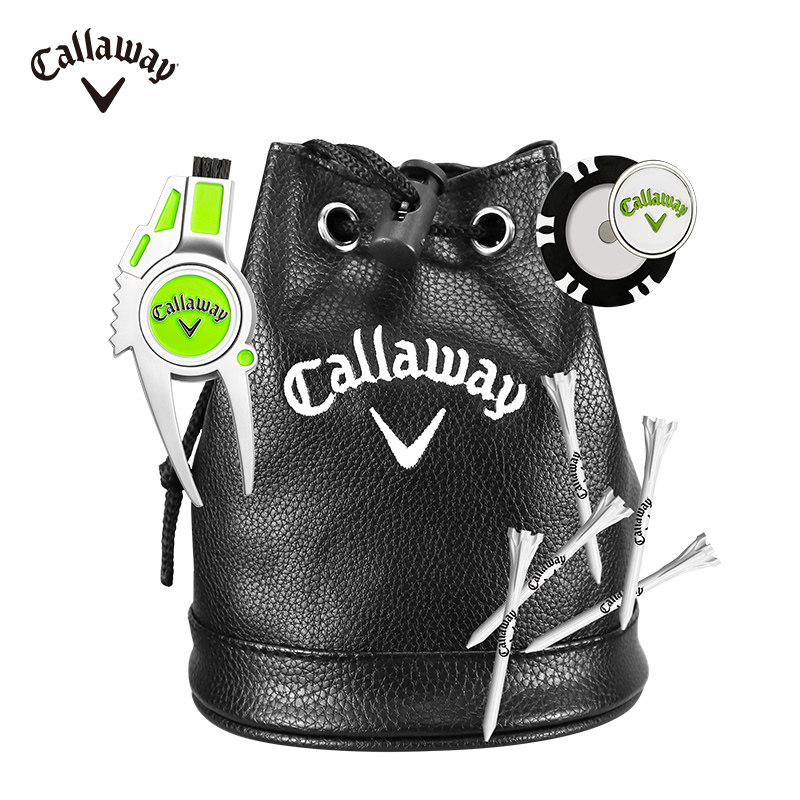 Callaway Callaway VIP Gift Set Golf Tee Storage Green Fork Club Brush Mark