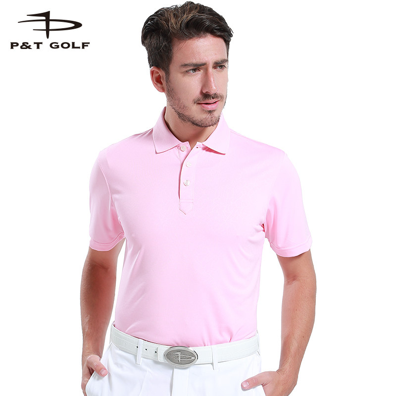 PT Pecittate Golf T-Shirt Man Short Sleeve Summer Outdoor Sport Breathable Speed Dry Polo Shirt Golf Jersey-Taobao