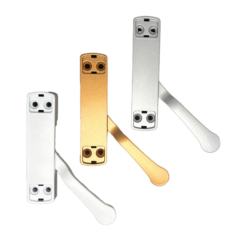 Aluminum Alloy Window Handle Ultra-Thin Side-Opening Bridge-Breaking Aluminum Casement Window Handle Screen Window System Window Door Hardware Accessories