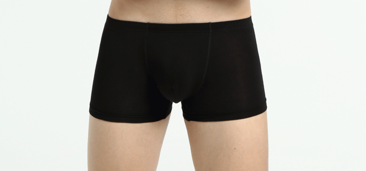 Quần lót nam 4 màu đen kết hợp hộp quà tặng thời trang thắt lưng thấp Quần nam quần boxer tóm tắt U lồi không gian rộng quần sịp nam