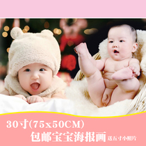 Fetal education baby stickers poster baby posters Wall stickers Bedroom pregnant doll photos BB photos Wedding room equipment