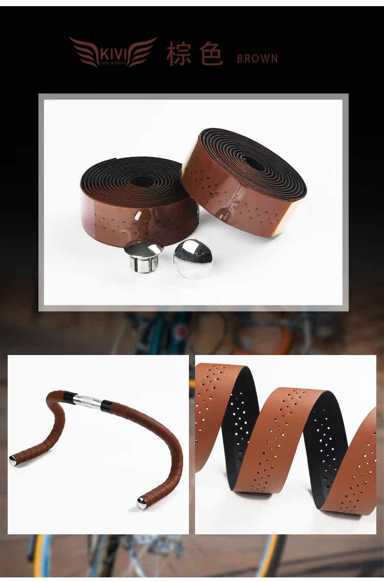 Poignées de vélo KIVI - Ref 2344329 Image 14