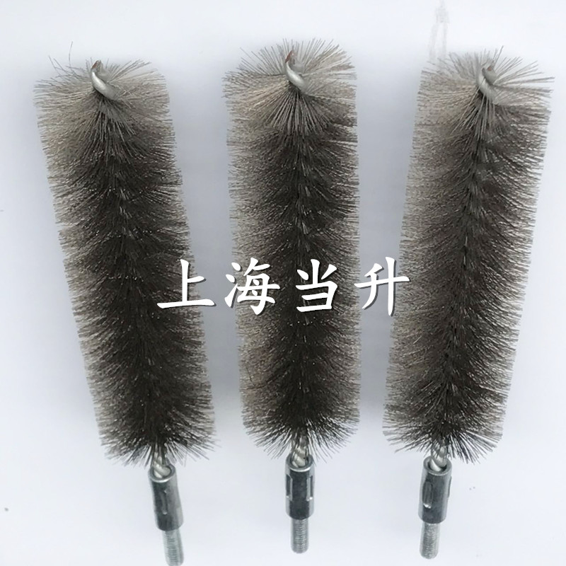 Stainless steel wire brush condenser cleaning thread brush remove rust polishing polishing pipe brush to remove burr cleaning industry