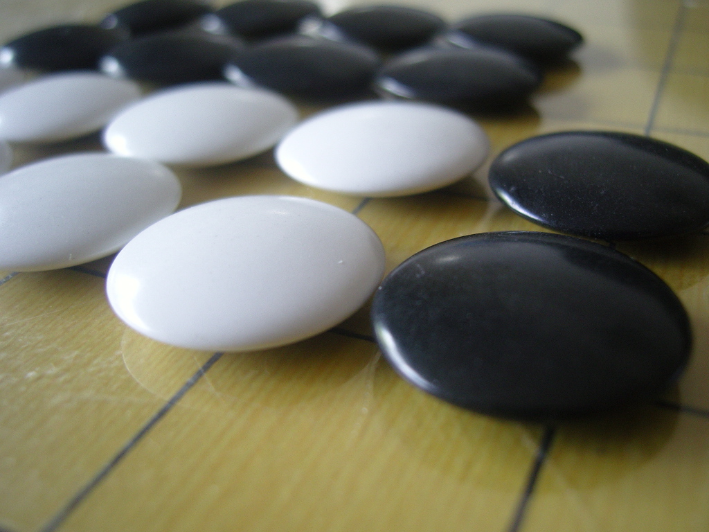 New plastic Go adult teaching Go bag double - sided convex 361 black - and - white game chess seed 22 mm