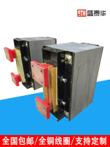 Acoustic resistance welding transformer pneumatic spot welding machine for crack seam rolling dragon door automation of all copper wire welding power supply