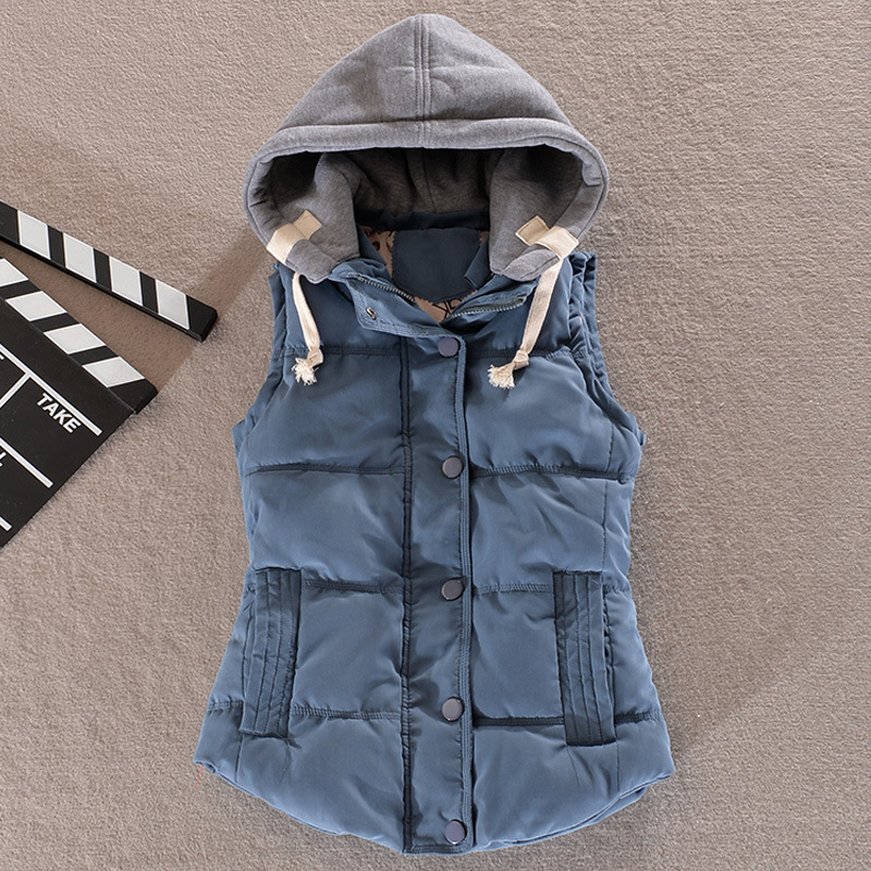 Down Cotton Vest for Women, Outerwear, 2025 New Autumn and Winter Trendy Style, Popular Vest for Women, Spring and Autumn Small Waistcoat Vest