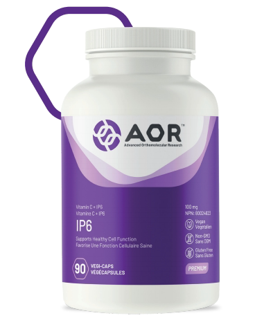 Canadian AOR IP6 inositol hexphosphoric acid (IP6) Vitamin C capsules 90 grains-Taobao