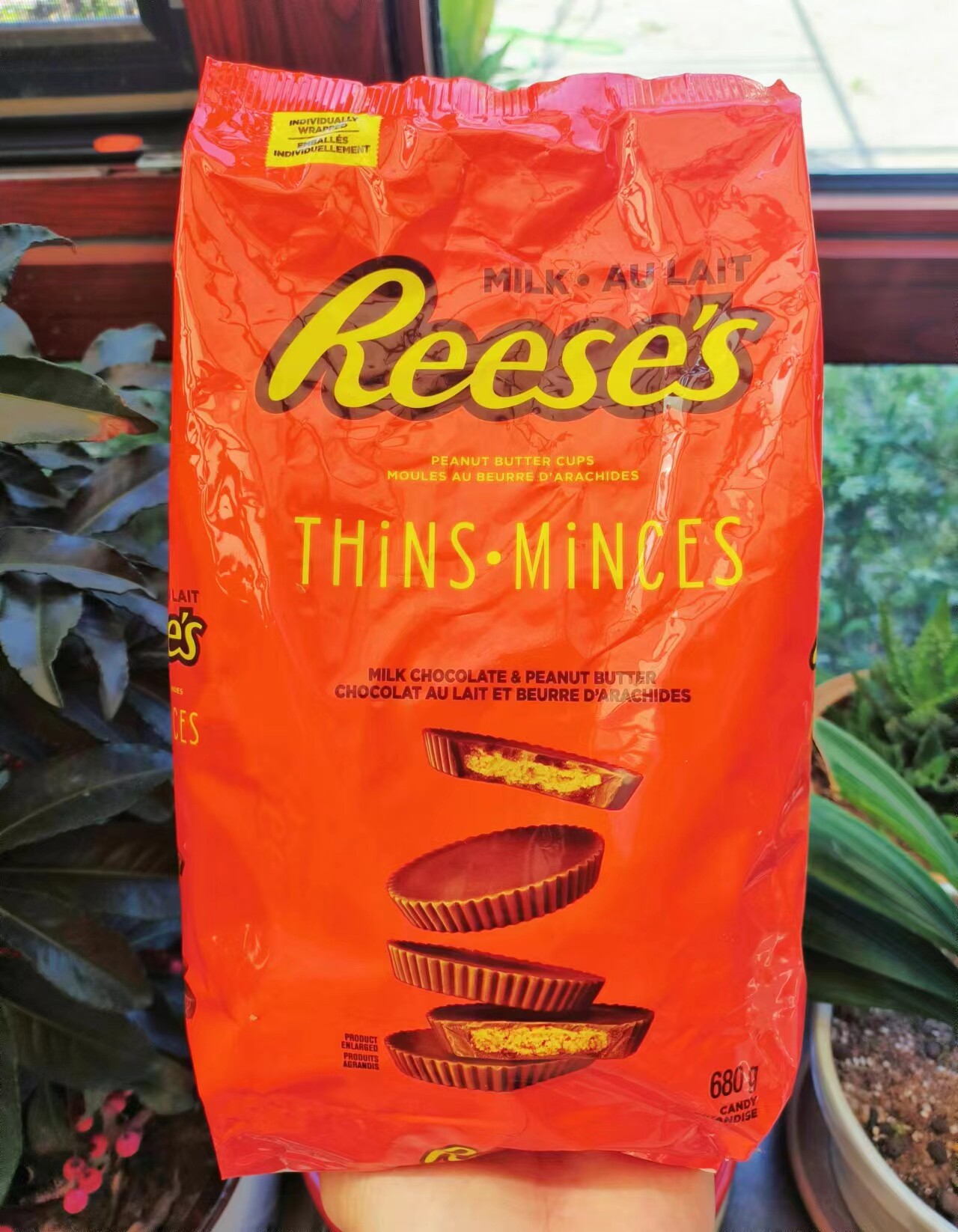 Canadian Reese butter peanut butter sandwich Milk Chocolate Cup 680 gr Independent Packaging-Taobao