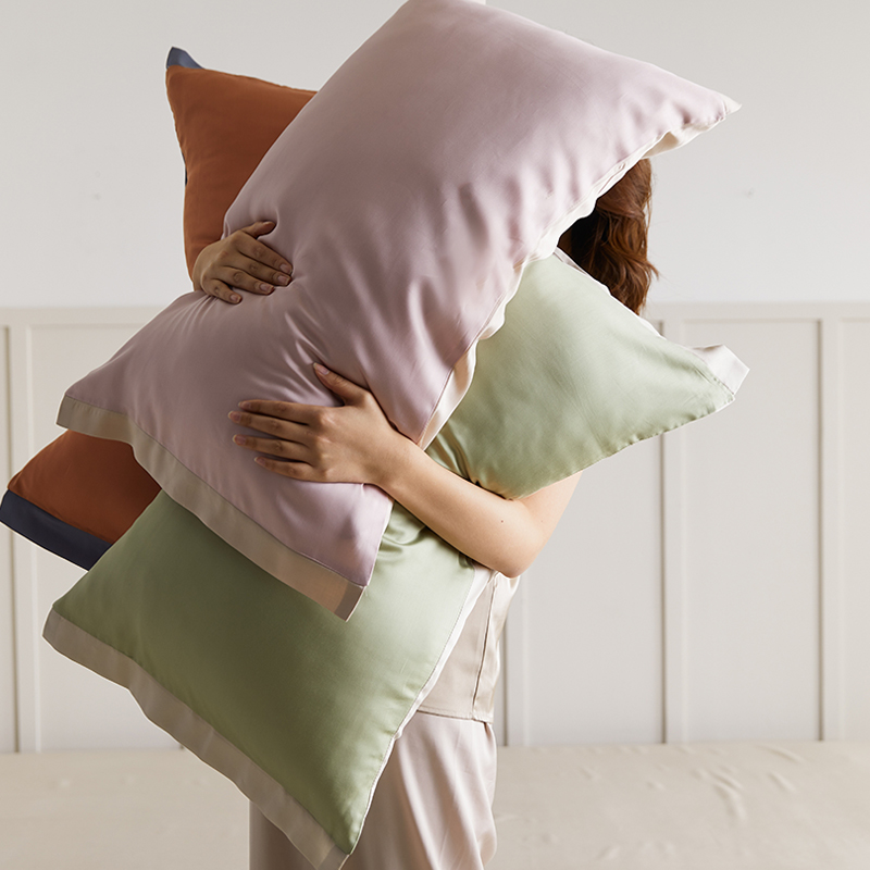 New products Upgrade True Silk Waterslide Imports Austria 60 Lana fine silk pillowcase silk slide cool and breathable naked sleep-Taobao