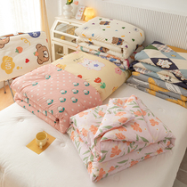 Machine washable spring and autumn quilt high quality cotton soybean autumn winter quilt soft and comfortable Four Seasons quilt core 200*230