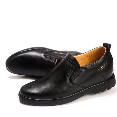 Physical and mental handicramen shoes set to make single invisible heightening shoes genuine leather length and feet supplements high inner heightening special high bottom shoes men's shoes