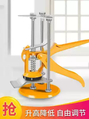 Tile leveling and leveling device three-pillar top height tile auxiliary tool height and height lifting adjustment positioner