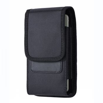 Nylon chinese men's casual mobile phone waist bag