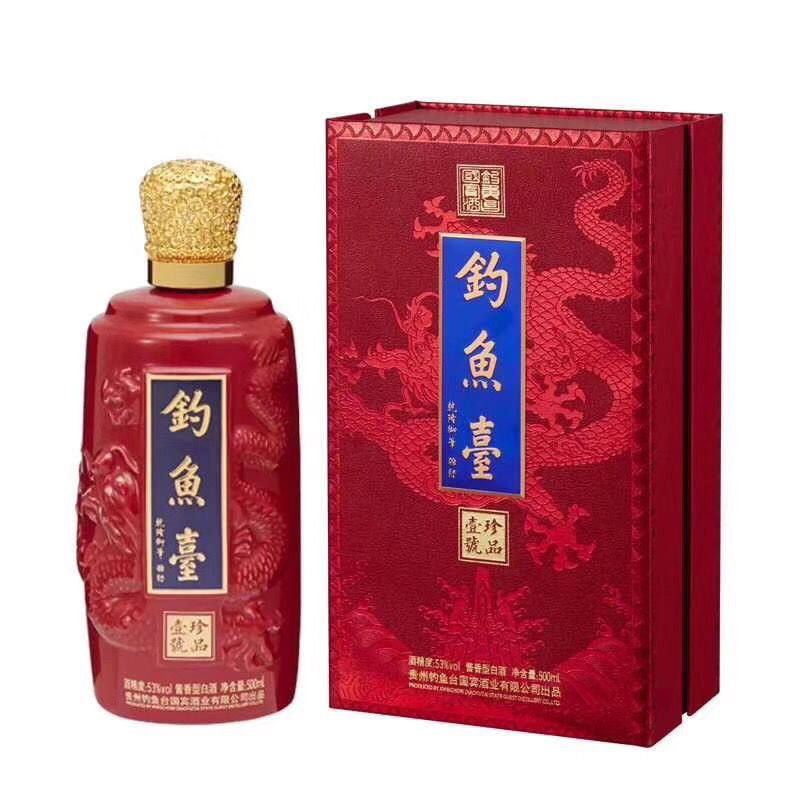 (consultation with customer service hedoneness) Diaoyus treasures 1 to revered red sauce fragrant type 53 degrees 500ml  