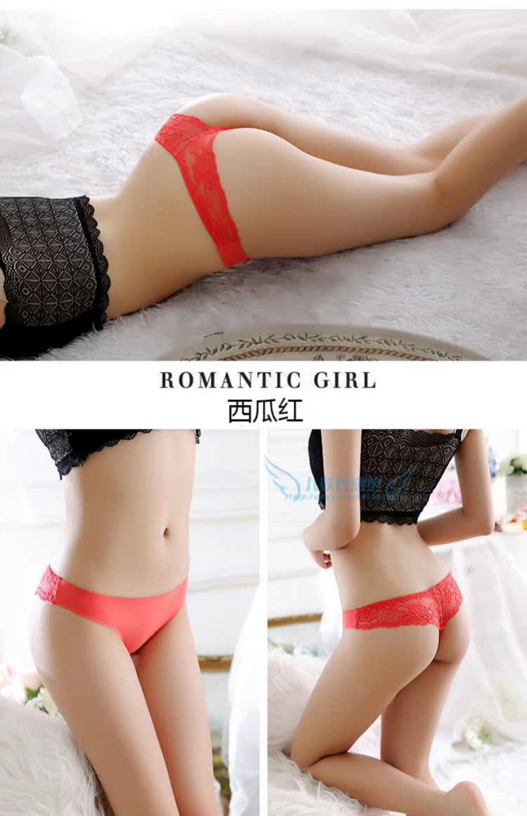 Hộp quà tặng gợi cảm XL T quần thong nữ cotton băng lụa một mảnh cám dỗ đồ lót nữ gợi cảm 02 quan lot nu trung nien