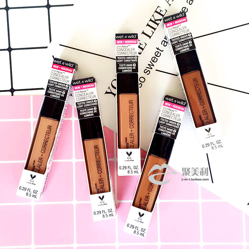 美国Wet n Wild WNW维特娃PHOTO FOCUS湿又野焦点遮瑕笔棒液