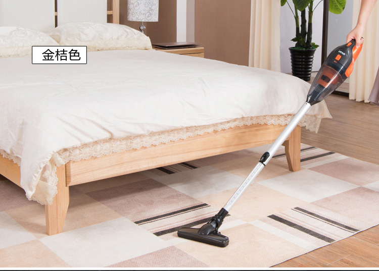 máy hút bụi cầm tay xiaomi deerma d Máy hút bụi gia đình không dây của Đức sạc ướt và khô xe cầm tay kép nhỏ mạnh mẽ cực kỳ êm ái - Máy hút bụi robot dj35