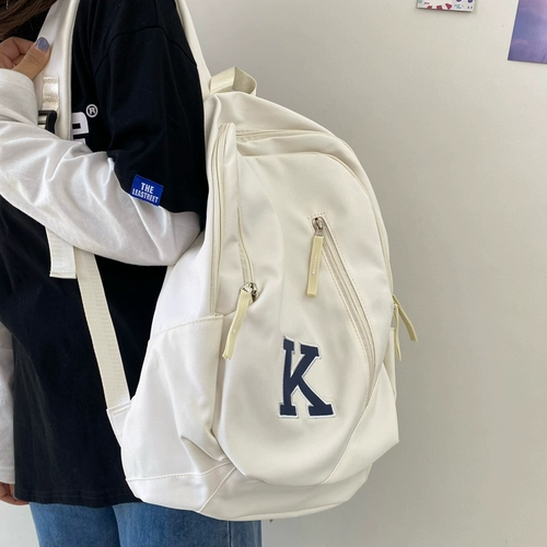 Вместительный и большой рюкзак, брендовая японская сумка через плечо, нейлоновая книга из ткани для школьников, ранец, ноутбук, для средней школы, подходит для подростков