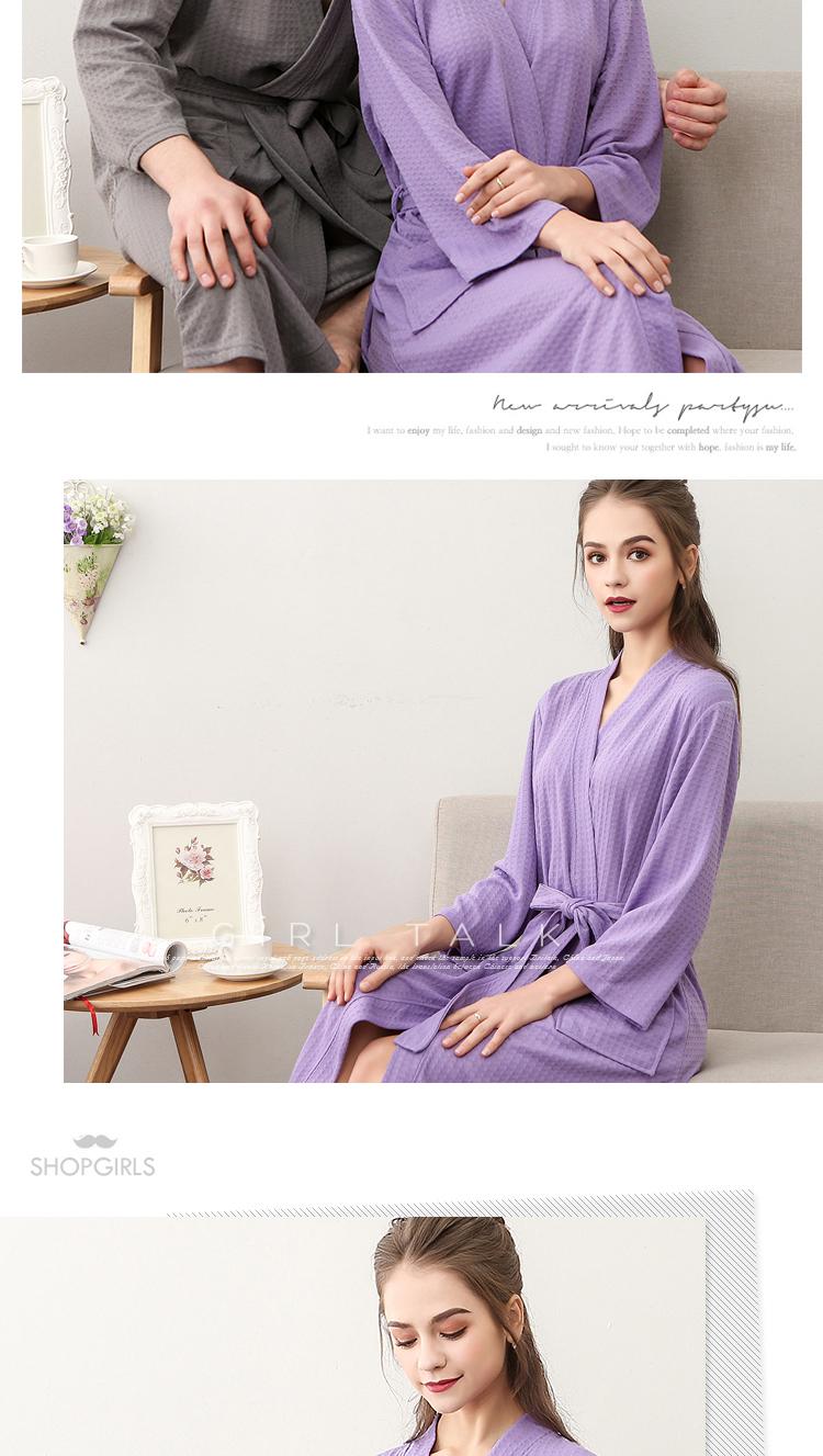 Bộ đồ ngủ mỏng cho phụ nữ mùa hè waff vài chiếc áo ngủ nam thấm nước cộng với phân bón XLL200 kg ao ngu cao cap