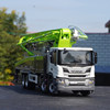 1:38 Zoomlion 62X-6Rz Lingyun Concrete Pump Truck Scania Engineering Machinery Alloy Model