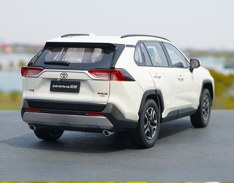 模型車原廠汽車模型1:18原廠一汽豐田全新RAV4 榮放2019款仿真合金汽車
