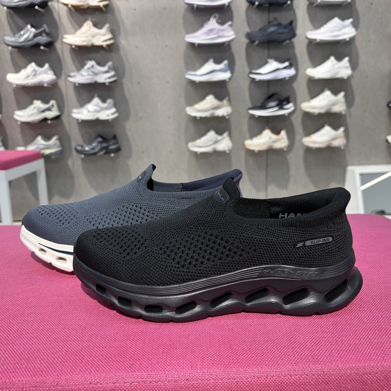 Skechers Men's Shoes 26 Summer Slip-On Sports Casual Shoes Breathable Walking Shoes 217025