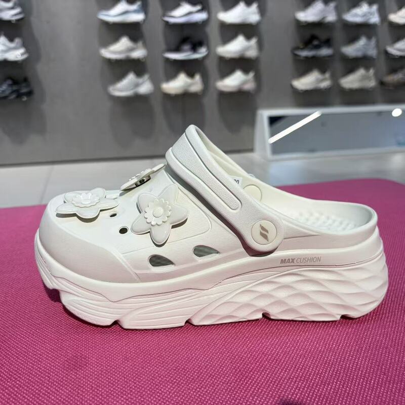 Skechers 2026 New Women's Summer Dolphin Flower Bubble Beach Panda Hole Shoes 111675 Skechers 2026 New Women's Summer Dolphin Flower Bubble Beach Panda Hole Shoes 111675