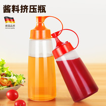 German honey bottle squeezed bottle household honey special bottle commercial seasoning salad tomato jam squeeze sauce bottle