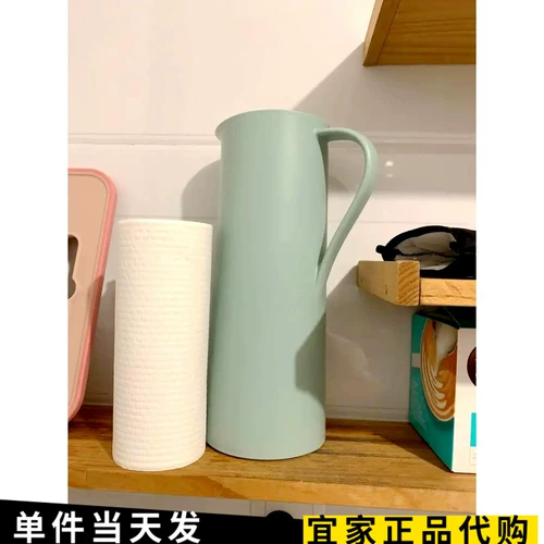 Ikea ikea битхид изоляционная изоляция для бутылочки нагреватель нагреватель горшечный обогреватель термос бутылка с белой -пробелкой