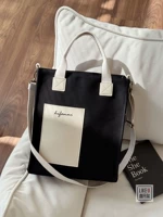 Новое черно -белое модели модели PU Outter Pocket Special до продажи до продажи