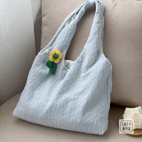 Baby Blue + Goose Yellow Green Leaf Flow