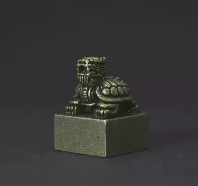 Turtle Dragon button copper seal blank copper seal engraving seal engraving seal engraving