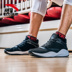 Anta giày nam giày bóng rổ nam 2018 mùa hè thấp để giúp mang giày sneakers ánh sáng kỵ binh kt2 Thompson NBA sneakers giày sneaker nam đẹp Giày bóng rổ