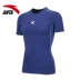 Anta ngắn tay T-Shirt nam chính thức đích thực 2018 mùa hè thoải mái chặt chẽ-fitting vòng cổ tập thể dục quần áo chạy thể thao Quần áo tập thể hình