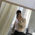 Cửa hàng VIP 4 màu thành họa tiết mượt mà quý ông Anh phù hợp với cổ áo sọc dọc tay dài Hàn Quốc áo sơ mi nam giản dị