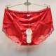 2022 ໃໝ່ Xinxin Underwear Counter Satin Japanese Lace Pure Cotton Buttocks Lifting Belly Slimming Mid-High Waist Boxer Briefs for Women