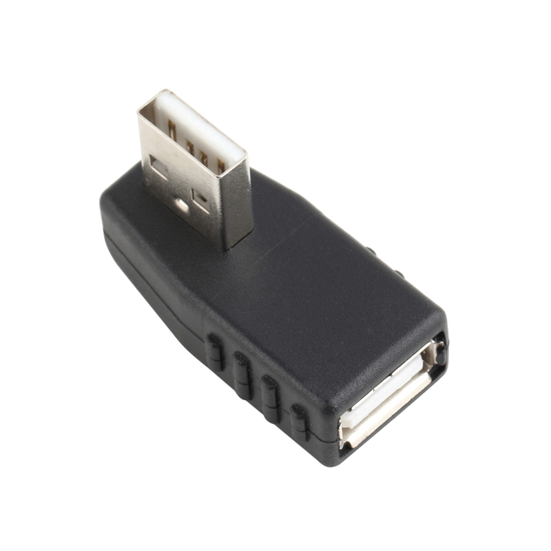 90 Degree USB 2 0 A Male Female Adapter Extension Connecter