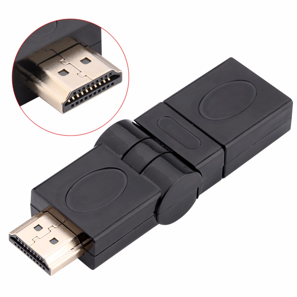 360 Degree Rotation Swivel HDMI Adjustable Adapter Converter