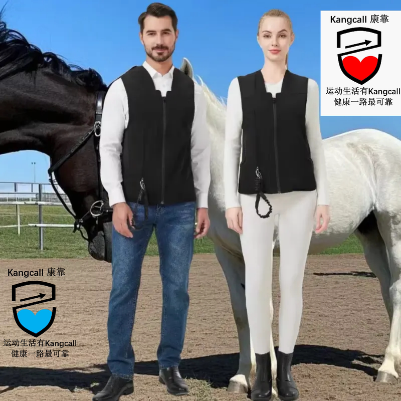 Eu Ac Certified 0.1S Automatic Inflatable Equestrian Clothing Equestrian Airbag Vest Equestrian Protective Armor Anti-Fall Vest for Men and Women Eu Ac Certified 0.1S Automatic Inflatable Equestrian Clothing Equestrian Airbag Vest Equestrian Protective Armor Anti-Fall Vest for Men and Women
