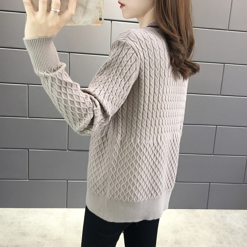 Áo len nữ cổ tích rất đẹp bên ngoài lấy 2019 mùa xuân mới của phụ nữ ngắn mùa nước ngoài đan áo khoác nữ mùa xuân và mùa thu thủy triều - Đan Cardigan áo len croptop