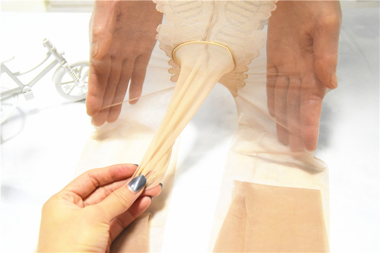 Cực kỳ siêu mỏng 2D siêu mỏng lụa cored bướm 裆 nam giới JJ bộ pantyhose xà cạp sexy vớ trong suốt shop đồ lót