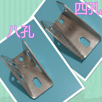 C Steel Triangle Photovoltaic Bracket Steering Connecting Piece Four Octagonal Hot Galvanized Hinge Solar Bracket Accessories