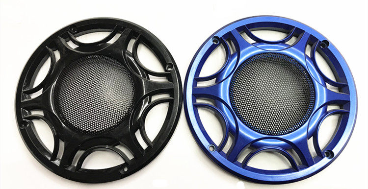 6 inch 8 inch silver red green speaker speaker plastic ring iron mesh home speaker dust cover