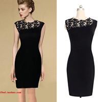 2023WOMEN SUMMER Sexy Lace Dress Ladies Black Vest Dresses Female Woman