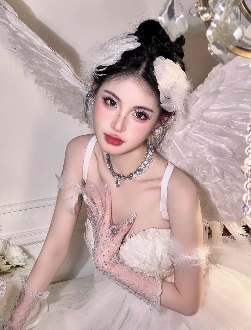 小白国标舞服