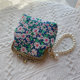 ແບບປ່າໄມ້ retro lace ປາກຖົງຄໍາ handmade bag buckle coin purse ຂອງຂວັນວັນເກີດສາມາດຖືບັດທະນາຄານ